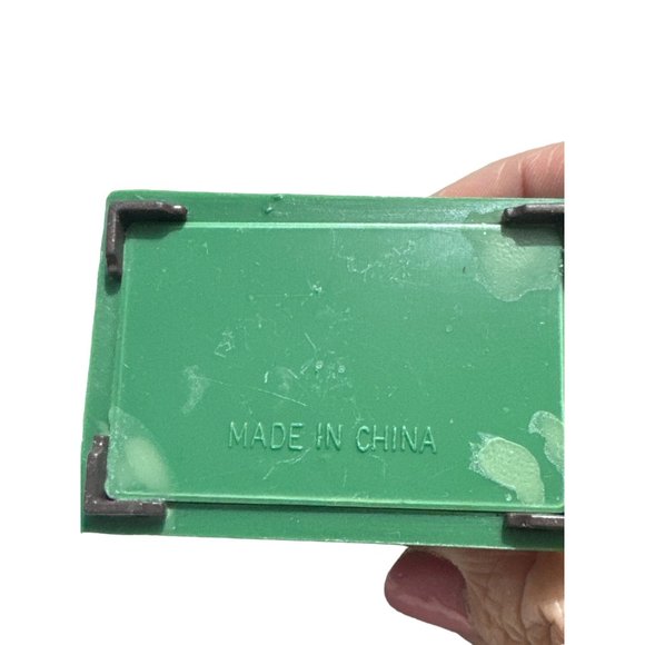 Santa's Secrets Christmas Tree Ornament Limited Ed Green Toy Box - Picture 5 of 5